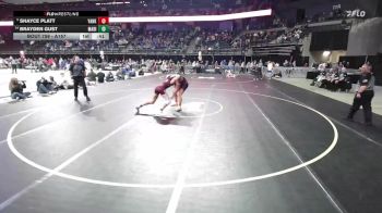 Cons. Round 2 - Brayden Gust, Madison vs Shayce Platt, Yankton