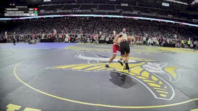 D1-144 lbs Quarterfinal - Owen Perry, Romeo HS vs Xander Courneya, Brighton HS