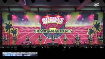 Fierce Cheer Elite - Majesty [2026 L1 Senior - D2 - Small Day 2] 2026 Spirit Sports Grand Nationals