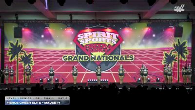 Fierce Cheer Elite - Majesty [2026 L1 Senior - D2 - Small Day 2] 2026 Spirit Sports Grand Nationals