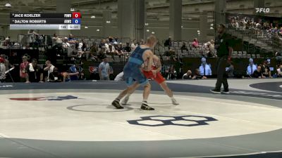 60 kg Semis - Jace Koelzer, Position Wrestling vs Dalton Roberts, Army (WCAP)