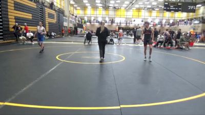 120 lbs Champ. Round 2 - Kash Koopmans, Siouxland Wrestling Academy vs Camden Leabo, Iron Rams Wrestling Club