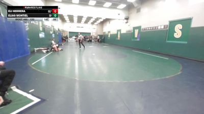 120 lbs Cons. Round 2 - Elias Montiel, Green Valley vs Eli Herrera, Olympian