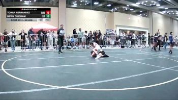 90 lbs Consi Of 8 #2 - Yohan Hernandez, Gladiator WC vs Devin Quiddam, Elite Force WC