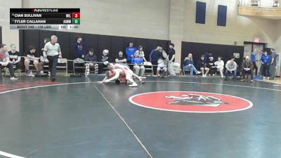 138 lbs Consi Of 8 #2 - Cian Sullivan, Melrose vs Tyler Callahan, Agawam