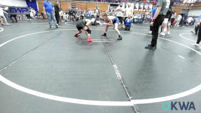 106 lbs Rr Rnd 1 - Matthew Bermea, Clinton Youth Wrestling vs Ty Whitlock, Harrah Little League Wrestling