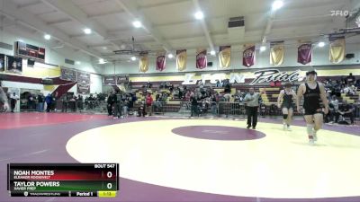 175 lbs Quarterfinal - Noah Montes, Eleanor Roosevelt vs Taylor Powers, Xavier Prep