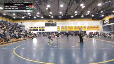 118 lbs 3rd Place - Carly OConnell, North Allegheny vs Braylee Ireland, Knoch