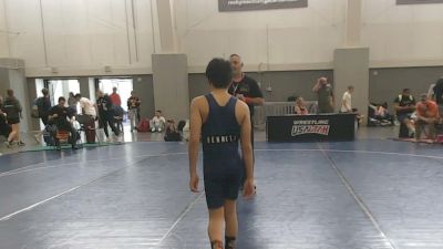 75 lbs Cons. Sub-semis - Christopher LeBlanc Jr., Powell Wrestling Club vs Randen Rita, Bennett Wrestling Club