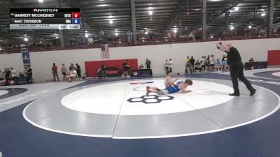 74 kg Cons. Rd Of 64 - Garrett McChesney, ERTC vs Mac Crosson, Sebolt Wrestling Academy