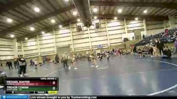 84 lbs Semis & Wb (16 Team) - Michael Baxter, Punisher Wrestling Company vs Trevor Cowan, Utah Green