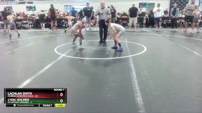 72 lbs Round 7 (8 Team) - Lachlan Smith, Florida Scorpions Gold vs Lyon Holmes, U2 Upstate Uprising