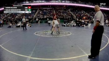 4A 144 lbs Cons. Round 3 - Aaron Ellison, Lumberton vs Aslan Demurchiyev, Porter Ridge High School