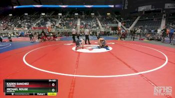 3A-165 lbs Cons. Round 1 - Kaden Sanchez, Worland vs Michael Rouse, Douglas