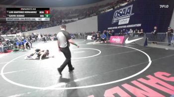 6A Boys 106 lbs Cons. Round 3 - Luis Martinez Hernandez, McNary Boys vs Gavin Jusino, Barlow Boys