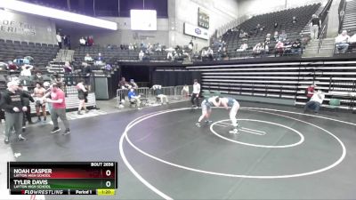 218 lbs Cons. Round 7 - Tyler Davis, Layton High School vs Noah Casper, Layton High School