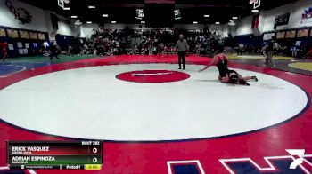 175 lbs Cons. Round 1 - Adrian Espinoza, Rubidoux vs Erick Vasquez, Sierra Vista