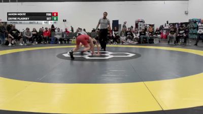 90 lbs Round 4 (6 Team) - Jaxon Holtz, POWA vs Zayne Flaskey, Team Batty