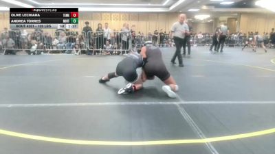 109 lbs Round Of 32 - Olive Lechiara, Temecula Valley HS vs Andrea Torres, Northwood HS