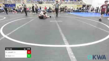 120 lbs Final - Kiah Locust, Cowboy Wrestling Club vs Steele Fury, Wichita Wrestling Club