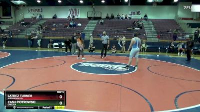 285 lbs Round 1 - Cash Piotrowski, Chelsea vs Latrez Turner, Alexandria HS