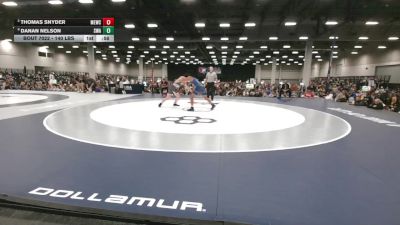 140 lbs Cons. Sub-semis - Thomas Snyder, MN Elite Wrestling Club vs Danan Nelson, Summit Wrestling Academy