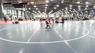 145 lbs Consi Of 64 #2 - Jake McCord, NC vs William Murray, NC