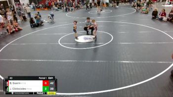 40 lbs Round 2 (3 Team) - Jackson Clinkscales, Palmetto State Wrestling Academy vs Beau Guerin, Ninety Six