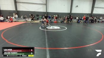 58-62 lbs Round 2 - Levi Neer, Ferndale Force Wrestling Club vs Archer Markey, White River Hornets Wrestling Club