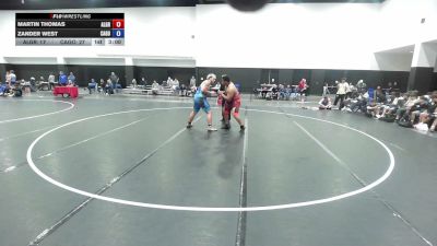 285 lbs Martin Thomas, Team Alabama vs Zander West, California Gold