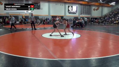 93 lbs Round 1 - Wyatt Northway, Marion Wolves vs Miles Noska, Hammerin Hawks