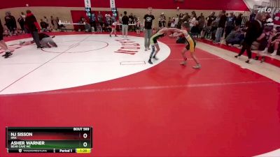 64-66 lbs Round 2 - Nj Sisson, HRA vs Asher Warner, Bear Cave WC