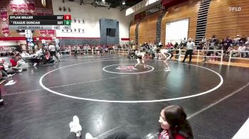 126 lbs Cons. Round 3 - Dylan Miller, South vs Teague Duncan, Buffalo