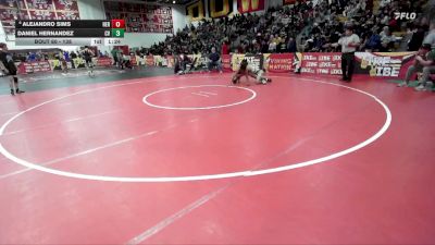 138 lbs Champ. Round 2 - Daniel Hernandez, Coachella Valley vs Alejandro Sims, Heritage