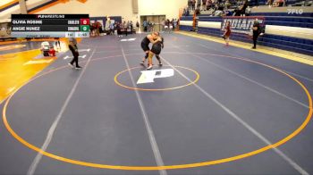 235 lbs Cons. Semi - Angie Nunez, Edwardsville (H.S.) vs Olivia Rosine, Charleston