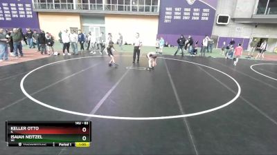 83 lbs Cons. Round 2 - Isaiah Neitzel, WI vs Keller Otto, IL