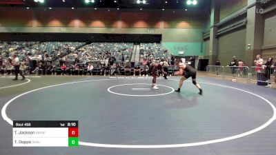 197 lbs Quarterfinal - Trayvonne Jackson, Grand View vs Trevor Dopps, Oklahoma State