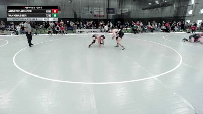 175 lbs Cons. Rd Of 32 - Andrew Arinder, North DeSoto Wrestling Academy vs Van Grasser, Team 312 Wrestling Club