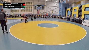 157 lbs Quarterfinal - Sloan Makoujy, Wilmington Friends H S vs Jami White, Milford Senior
