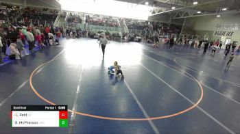 43 lbs Semifinal - Branch McPherson, JWC vs Ledger Reid, East Idaho Elite