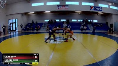 165 lbs Cons. Round 2 - Caleb Marx, Snow College vs Michael David, Snow College