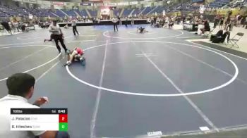 106 lbs 3rd Place - Jose Palacios, Star Platinum Wr Ac vs Bradley Hiteshew, Terminator Wr Ac