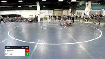 126 lbs Consolation - Anthony Ferraro, PA vs Lorenzo Frezza, IL