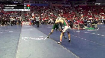 3A-132 lbs Quarterfinal - Elijah Hyet, Dubuque Hempstead vs Ajay Braddock, Boone