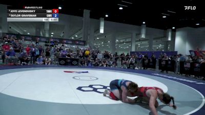 72 kg Cons. Sub-semis - Joye Levendusky, Titan Mercury Wrestling Club (TMWC) vs Taylor Graveman, Cardinal WC