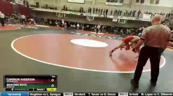120 lbs Quarterfinal - Brayden Boyd, Sprague vs Cameron Anderson, McMinnville