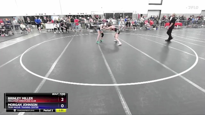 115 lbs Semifinal - Brinley Miller, Mollitium Wrestling Club vs Morgan ...