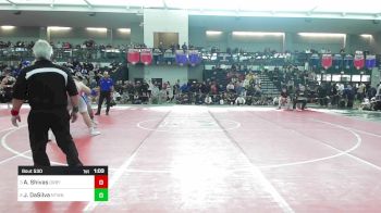 285 lbs Semifinal - Anthony Shivas, Derby/Oxford/Holy Cross vs Jon DaSilva, Newtown