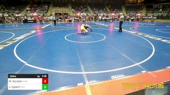 125 lbs Round Of 64 - Mason Savidan, Sunkist Kids Monster Garage vs Jack Egbert, Poteau Pirates