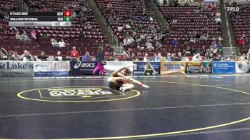 145 lbs Consi 1 - Kyler See, North East vs William McNeal, Derry Area